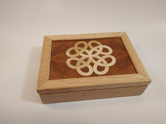 Custom Made Celtic Knot Gift Box Lapel Tips